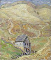 Adolf Hildenbrand, KlopfsaIge Bernau-Dorf, 1913, OelLw, 64 x 54 cm